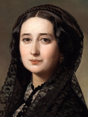 Retrato de Carolina Coronado