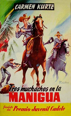 Portada de Tres muchachos en la manigua
