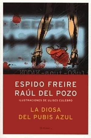 Portada de La diosa del pubis azul