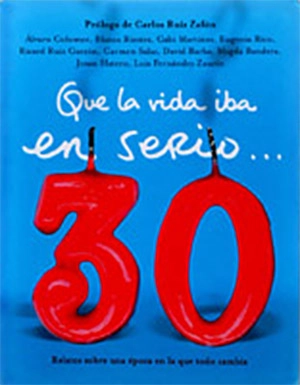 Portada de Que la vida iba en serio...
