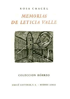 Portada de Memorias de Leticia Valle