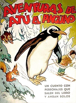 Portada de Aventuras de Atú el pingüino