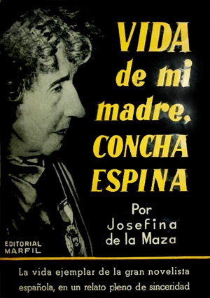 Portada de Vida de mi madre, Concha Espina