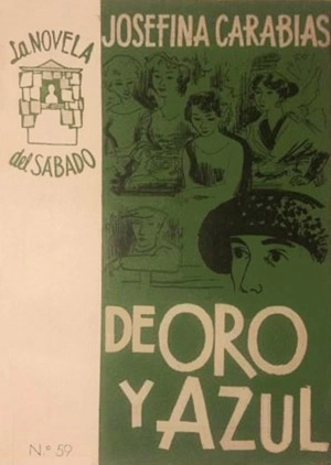 Portada de De oro y azul
