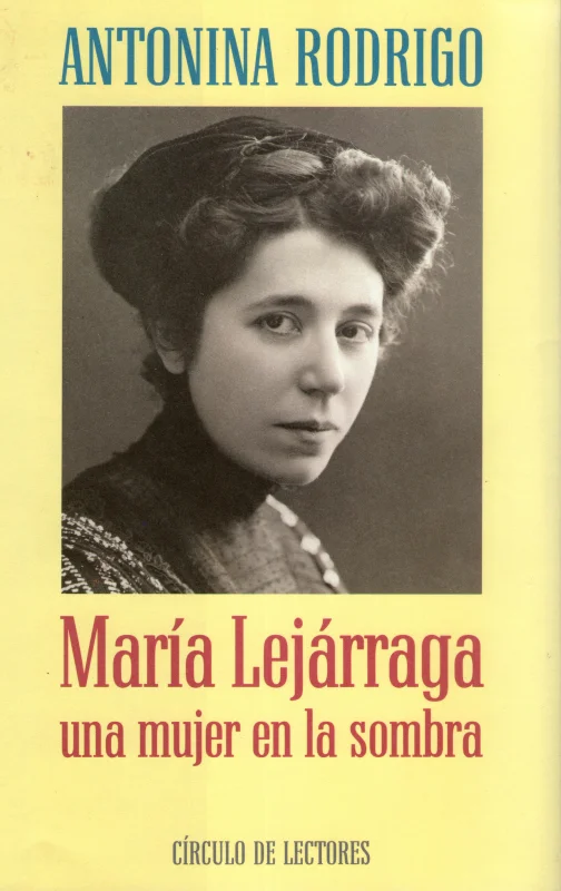 Portada de María Lejárraga, un mujer en la sombra