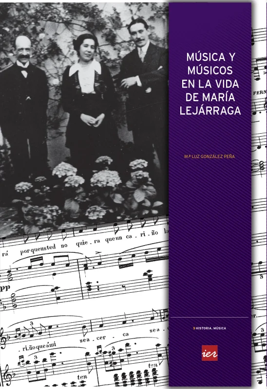 Portada de Música y músicos en la vida de María Lejárraga