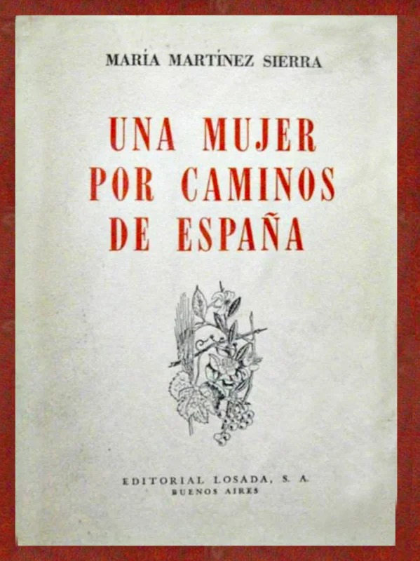 Portada de Una mujer por caminos de España