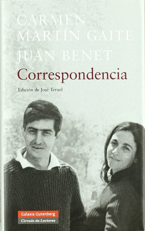 Portada de Correspondencia Martín Gaite-Juan Benet