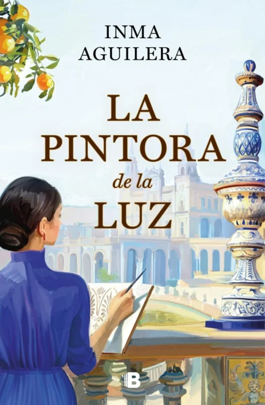 Portada de La pintora de la luz