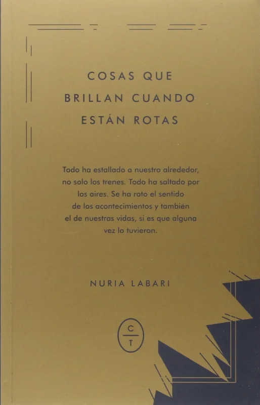 Portada de Cosas que brillan cuando están rotas