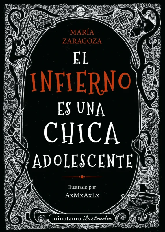 Portada de El infierno es una chica adolescente