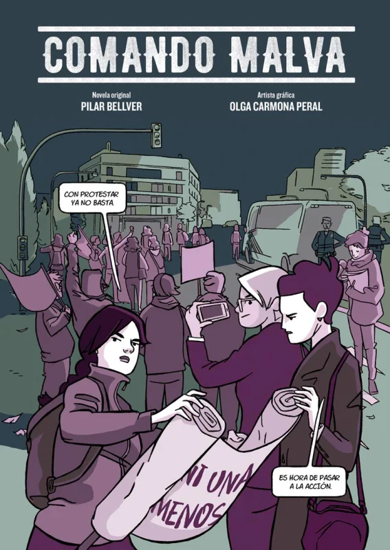 Portada de Comando Malva