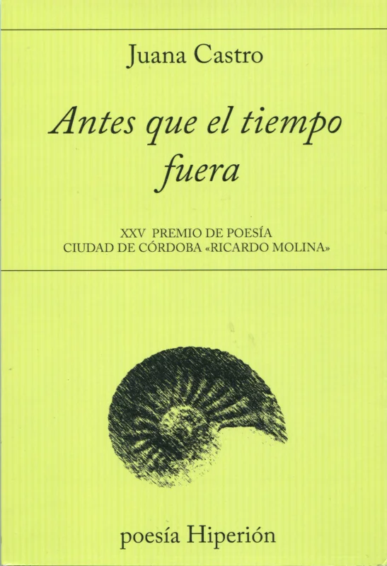 Portada de Antes que el tiempo fuera