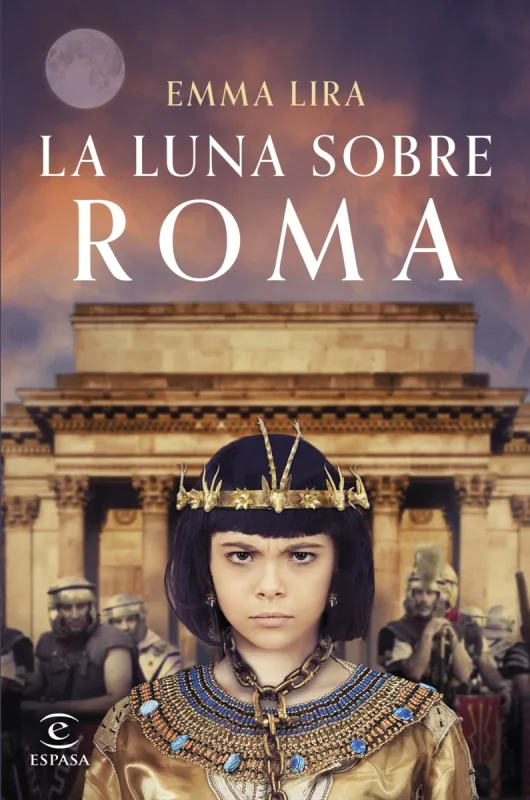 Portada de La luna sobre Roma
