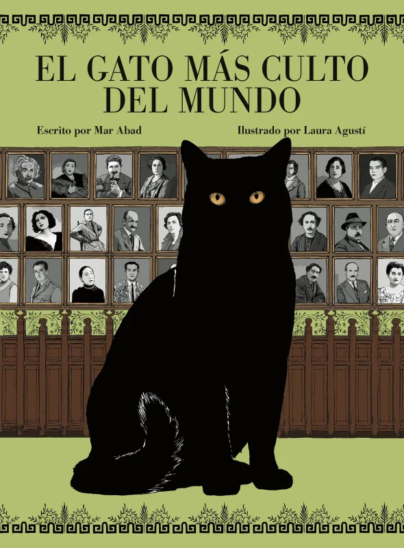 Portada de El gato más culto del mundo