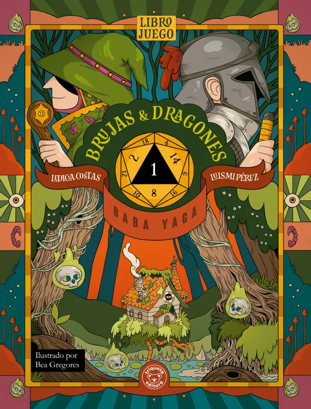Portada de Brujas y dragones. Baba Yaga