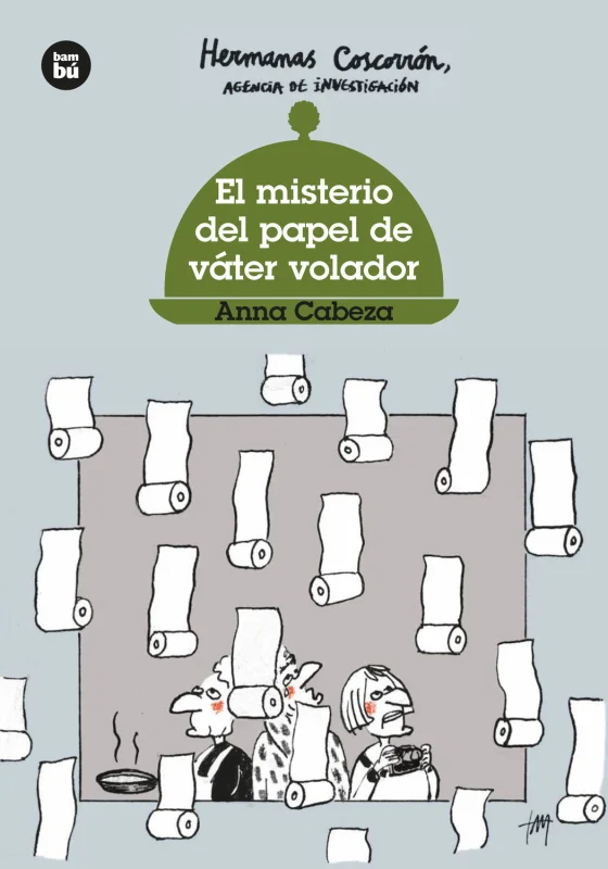Portada de El misterio del papel de váter volador