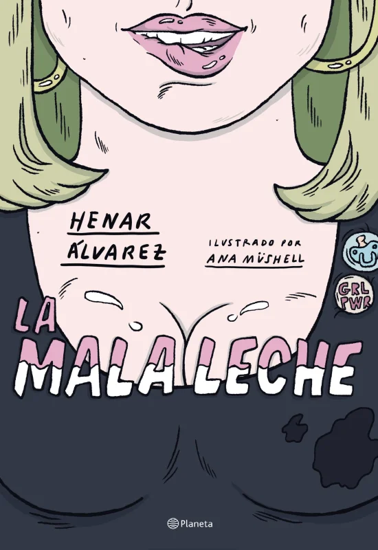 Portada de La mala leche
