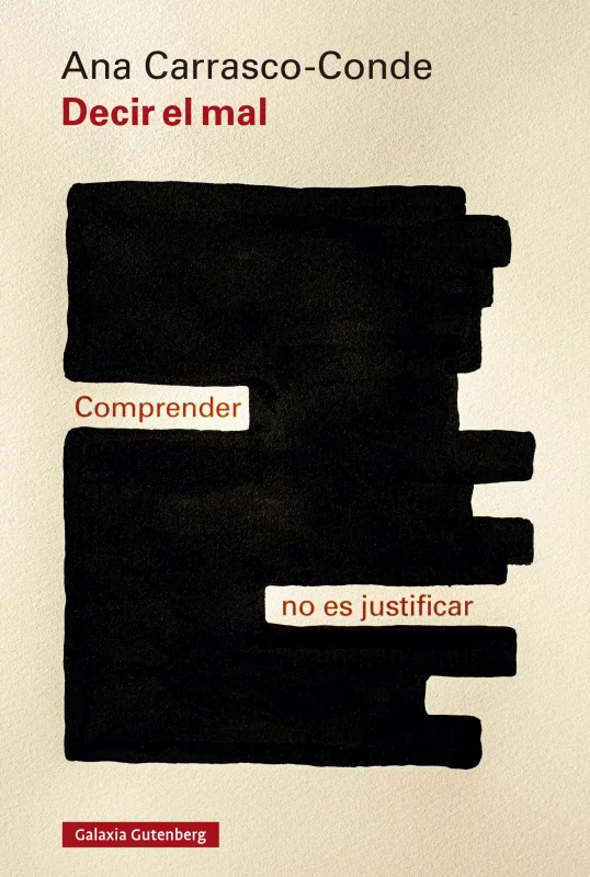 Portada de Decir el mal