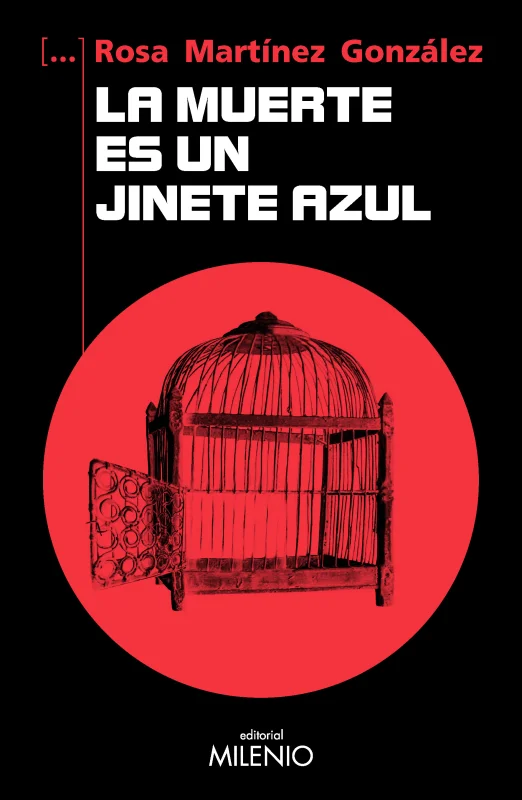 Portada de La muerte es un jinete azul