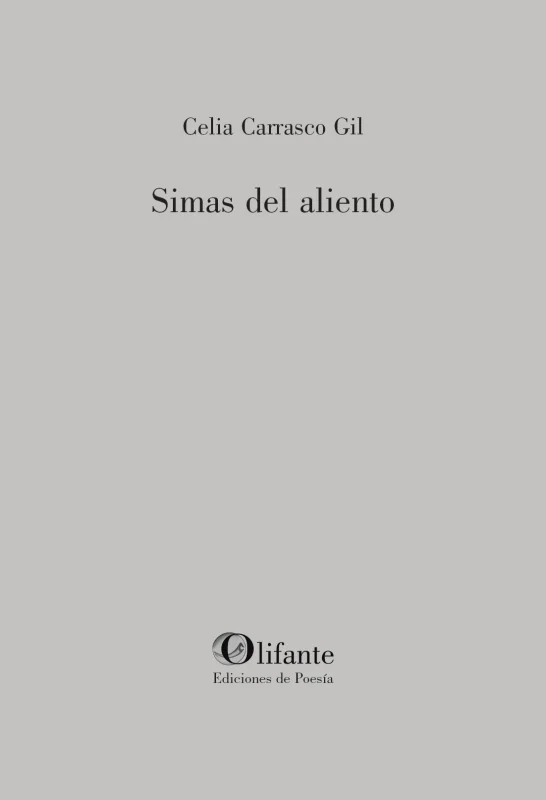 Portada de Simas del aliento