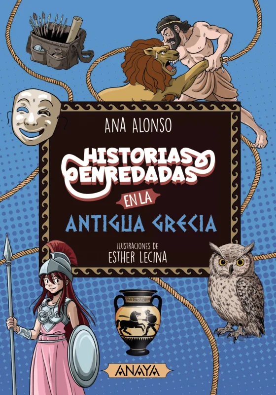 Portada de Historias enredadas en la antigua Grecia