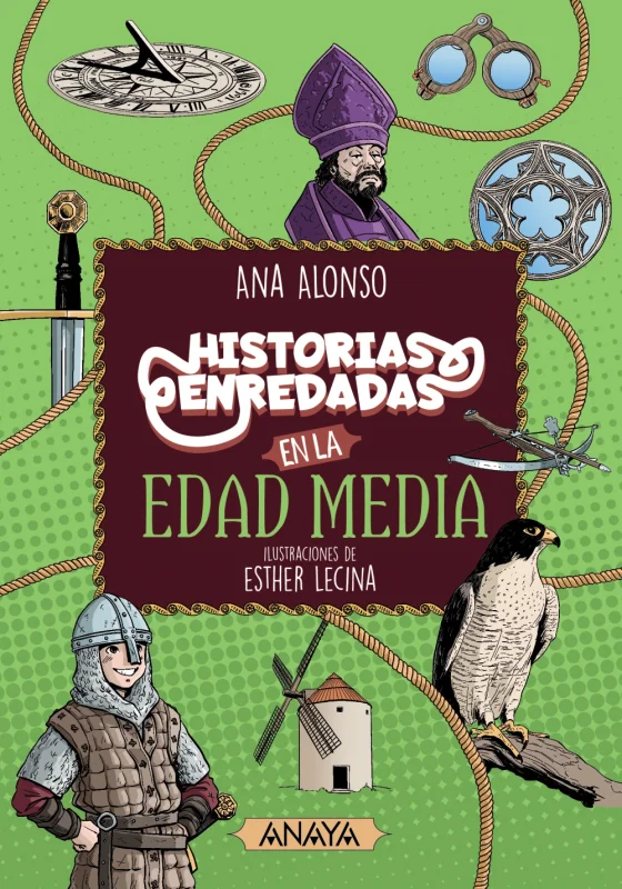 Portada de Historias enredadas en la Edad Media
