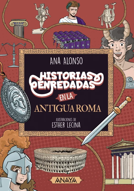 Portada de Historias enredadas en la antigua Roma