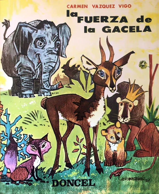 Portada de La fuerza de la gacela