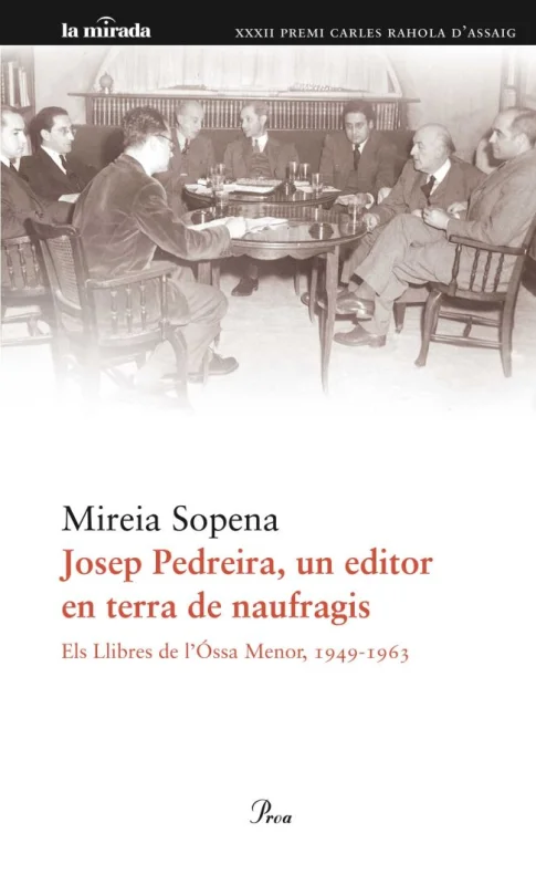 Portada de Josep Pedreira, un editor en terra de naufragis