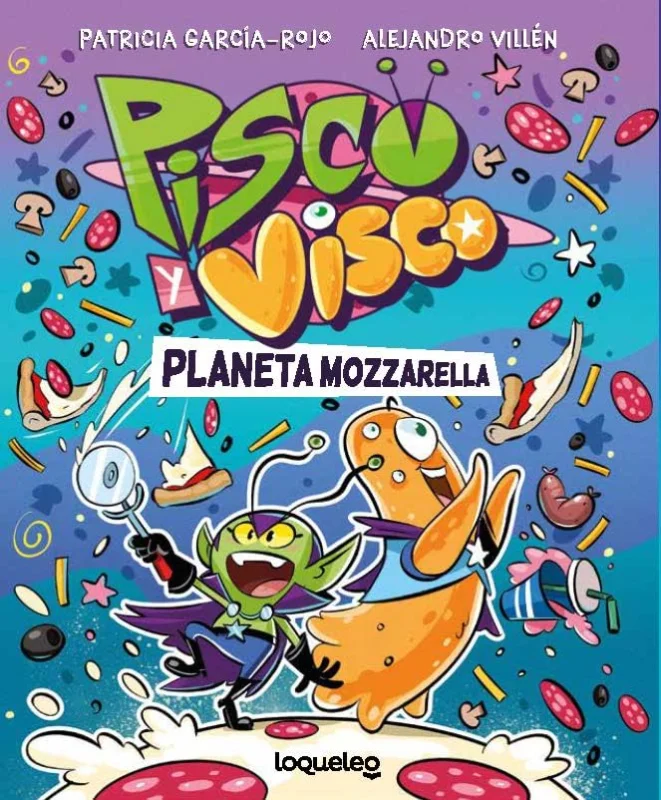 Portada de Pisco y Visco. Planeta Mozzarella