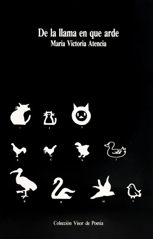 Portada de De la llama en que arde