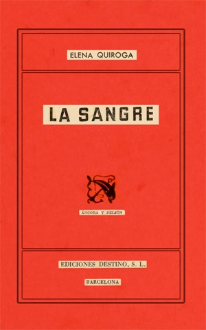 Portada de La sangre